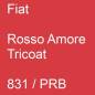 Preview: Fiat, Rosso Amore Tricoat, 831 / PRB.